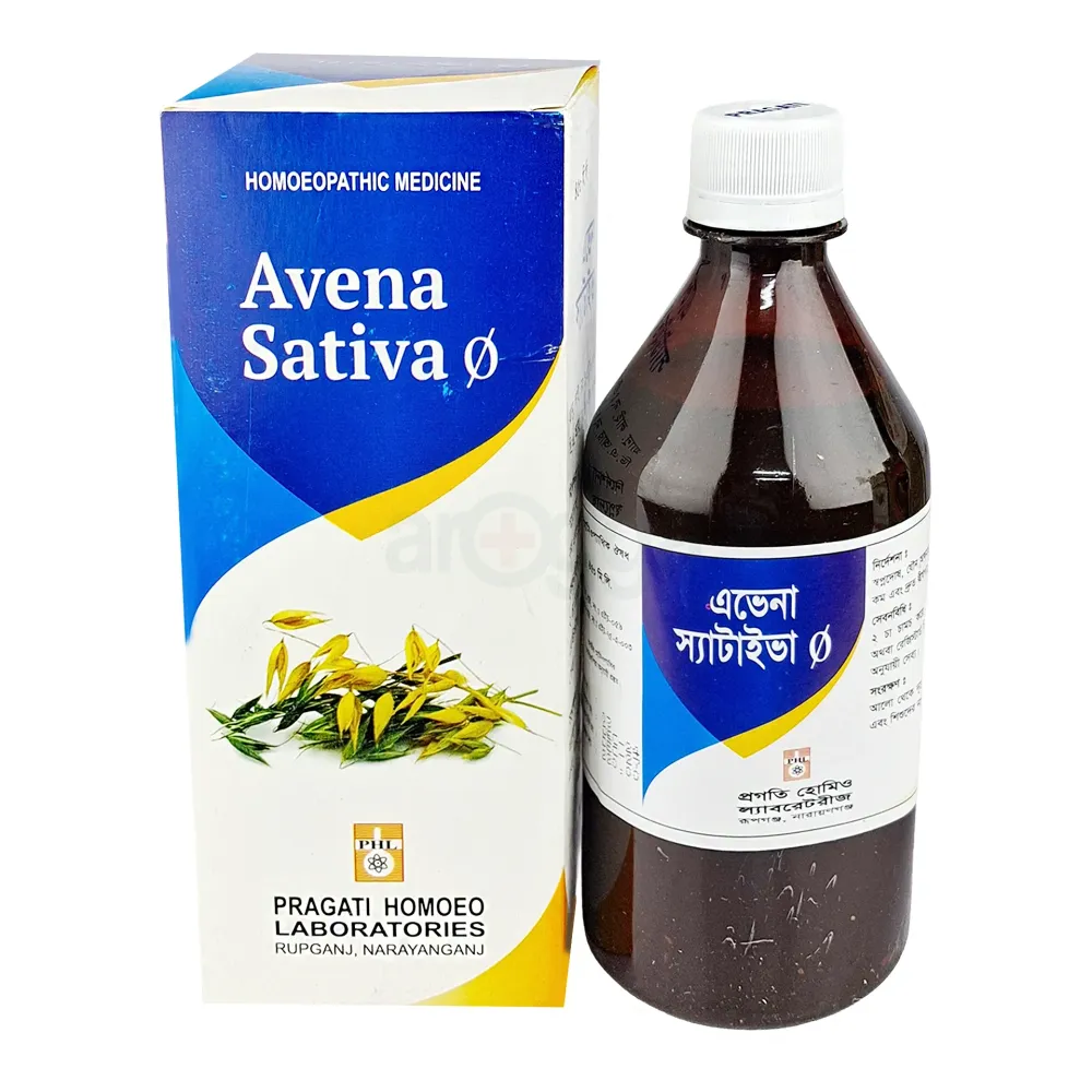 Avena Sativa Q 450ml – Homeopathic Tonic for Nerve Weakness, Stress Relief & Overall Vitality(Pragati Homoeo)  