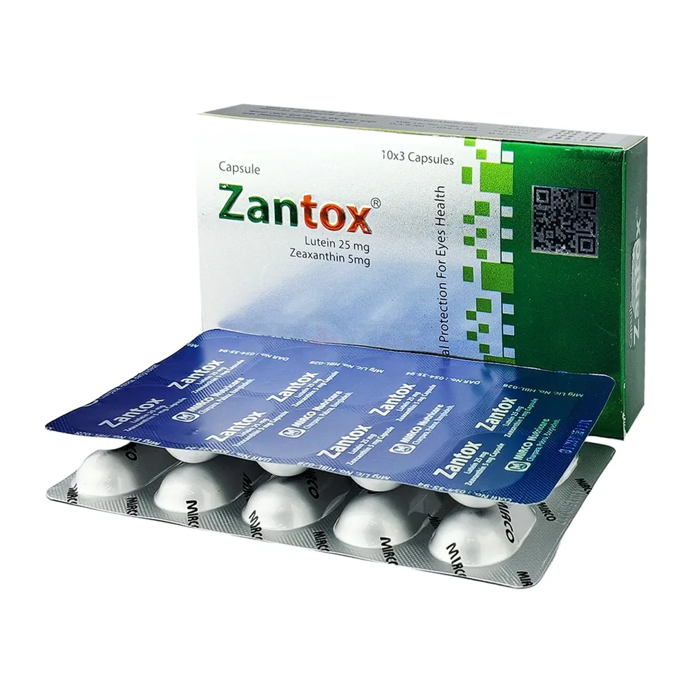 Zantox  25mg-5mg capsule