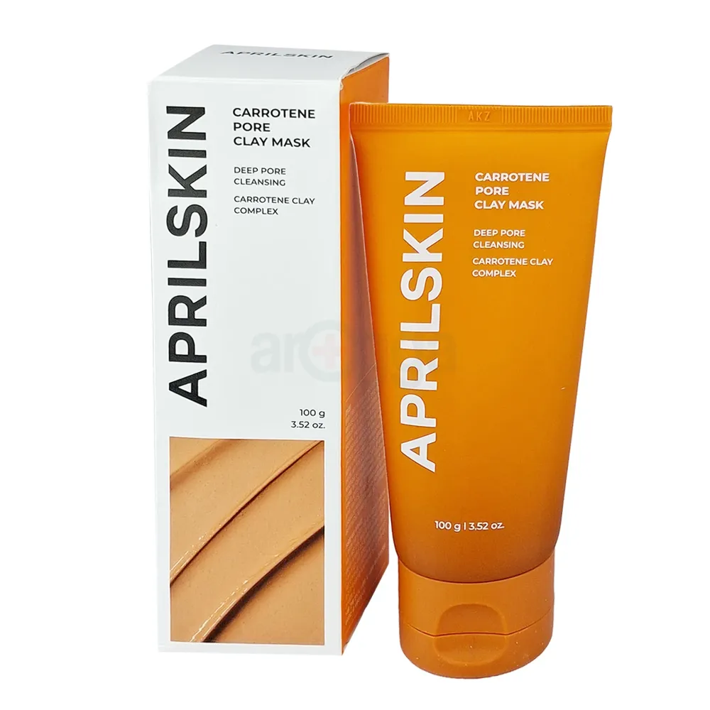 April Skin CARROTENE PORE CLAY MASK (100g)  