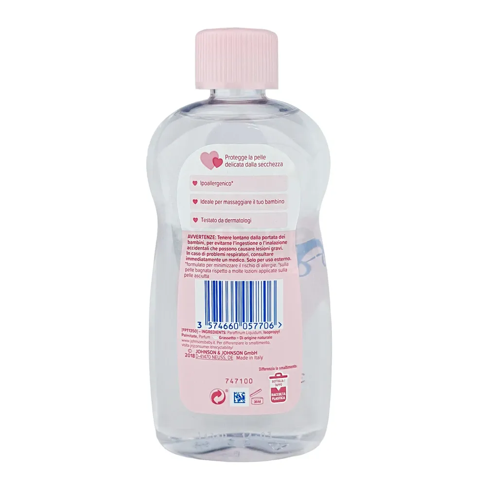 Johnson's Baby Oil 300ml (Made In Italy)  