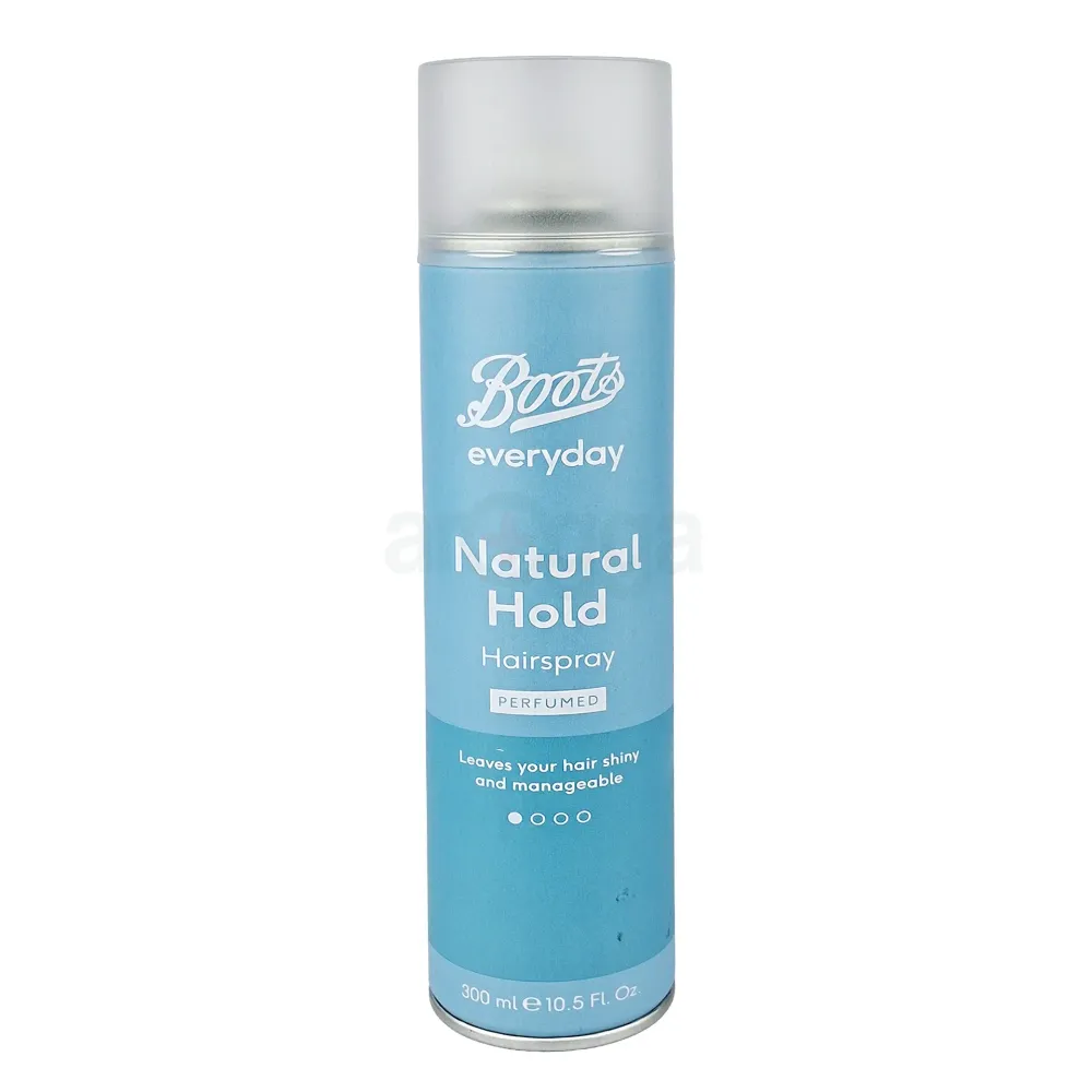 Boots Everyday Natural Hold Perfumed Hair Spray – 300ml  