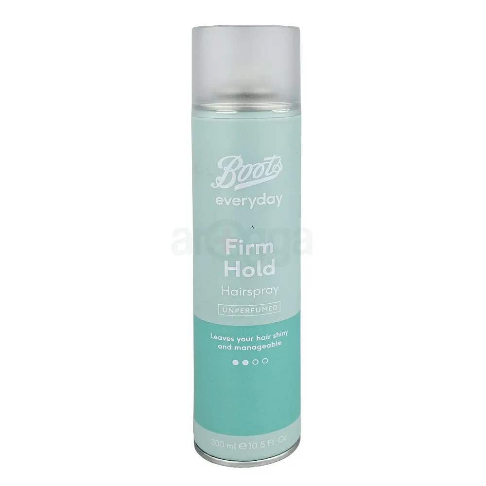 Boots Everyday Firm Hold UnPerfumed Hair Spray – 300ml  