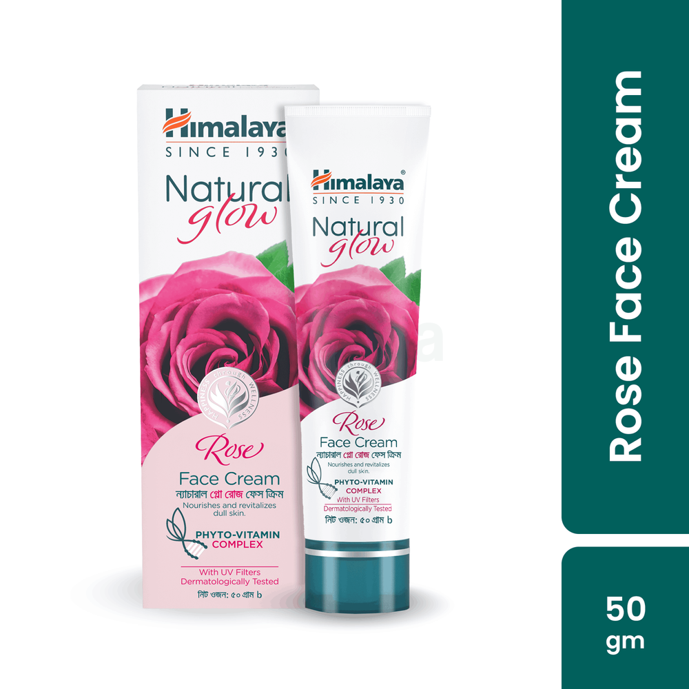 Himalaya Natural Glow Rose Face Cream 50g  