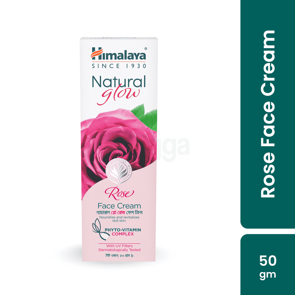Himalaya Natural Glow Rose Face Cream 50g  
