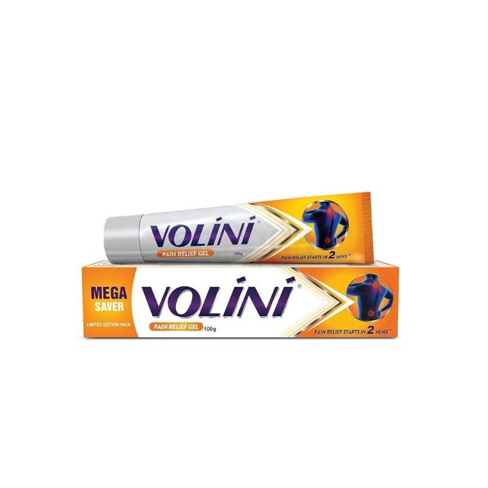 Volini Pain Relief Gel Deep Penetrating Formula for Muscle Pain & Joint Pain 100g   