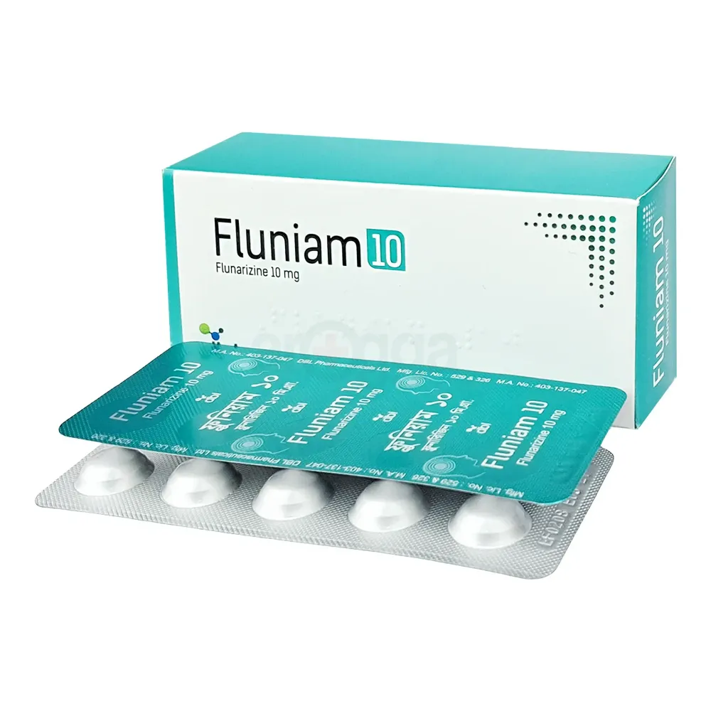 Fluniam 10mg tablet