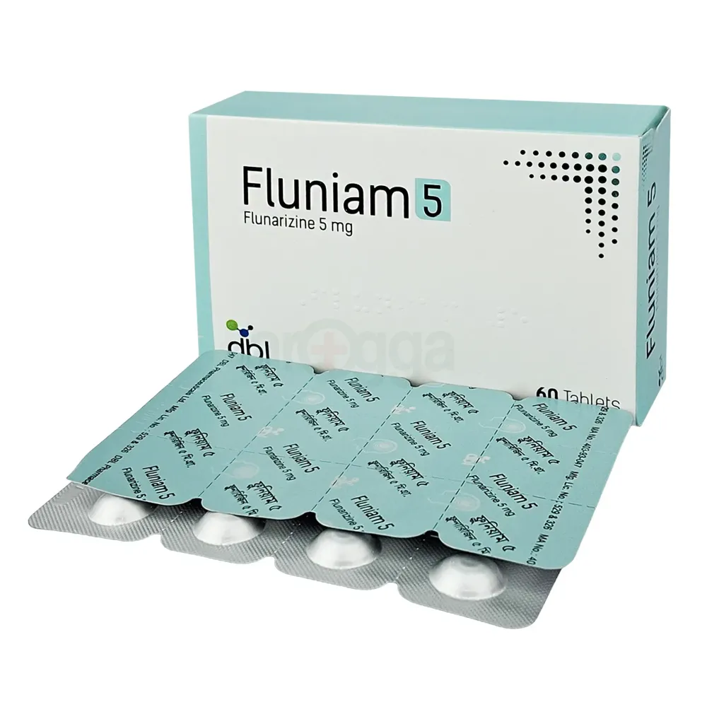 Fluniam 5mg tablet