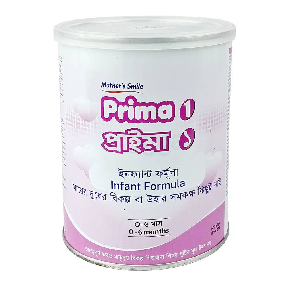 Mother's Smile Prima 1 Milk 400gm Tin (0-6 months)  