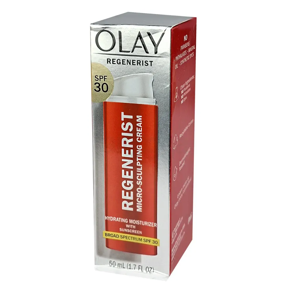 Olay Regenerist Micro-Sculpting Cream with Sunscreen Broad Spectrum SPF 30, (50ml)  