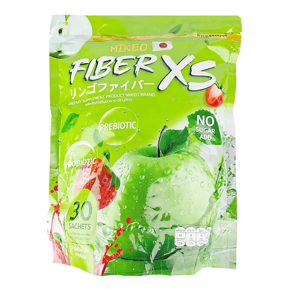 MIKEO Fiber XS Dietary Supplement Probiotic (30 Sachets)  