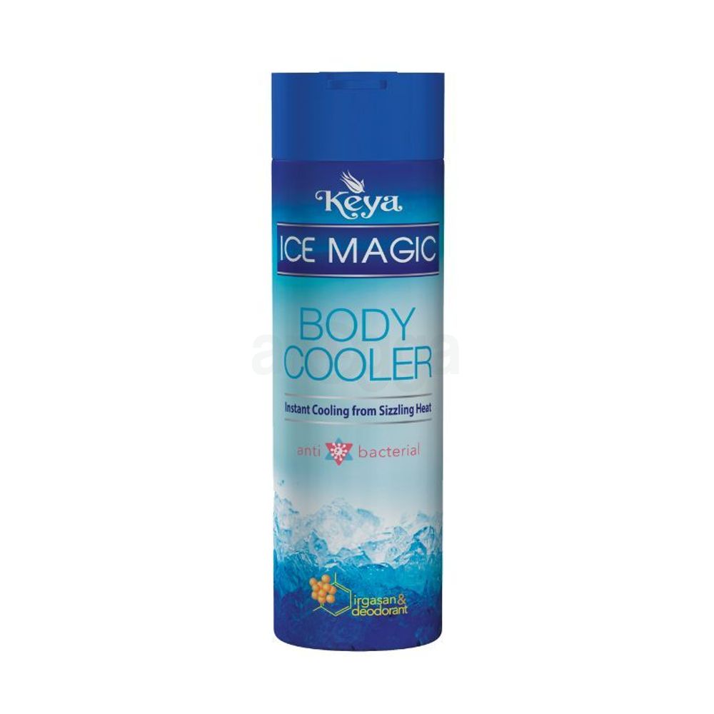 Keya Ice Magic Body Cooler Antibacterial Skin Powder 100g  