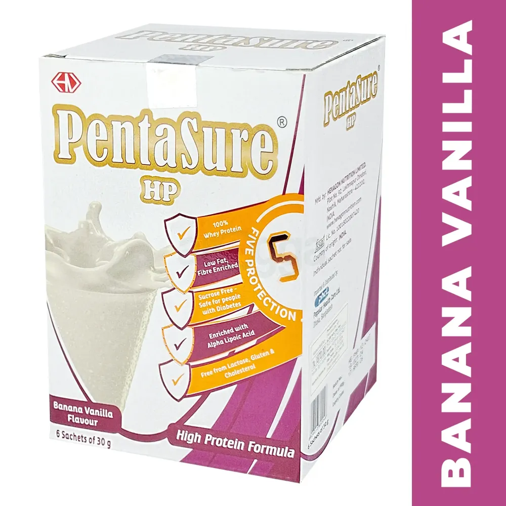 Pentasure HP Whey Protein - Banana Vanilla  