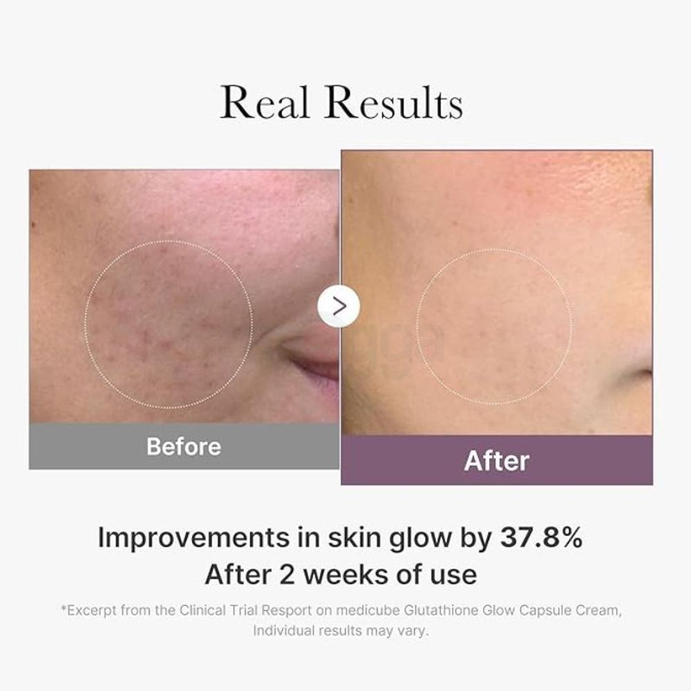 Medicube Age-R Glutathione Glow Capsule Cream with Glutathione, Collagen & Peptide 50ml  