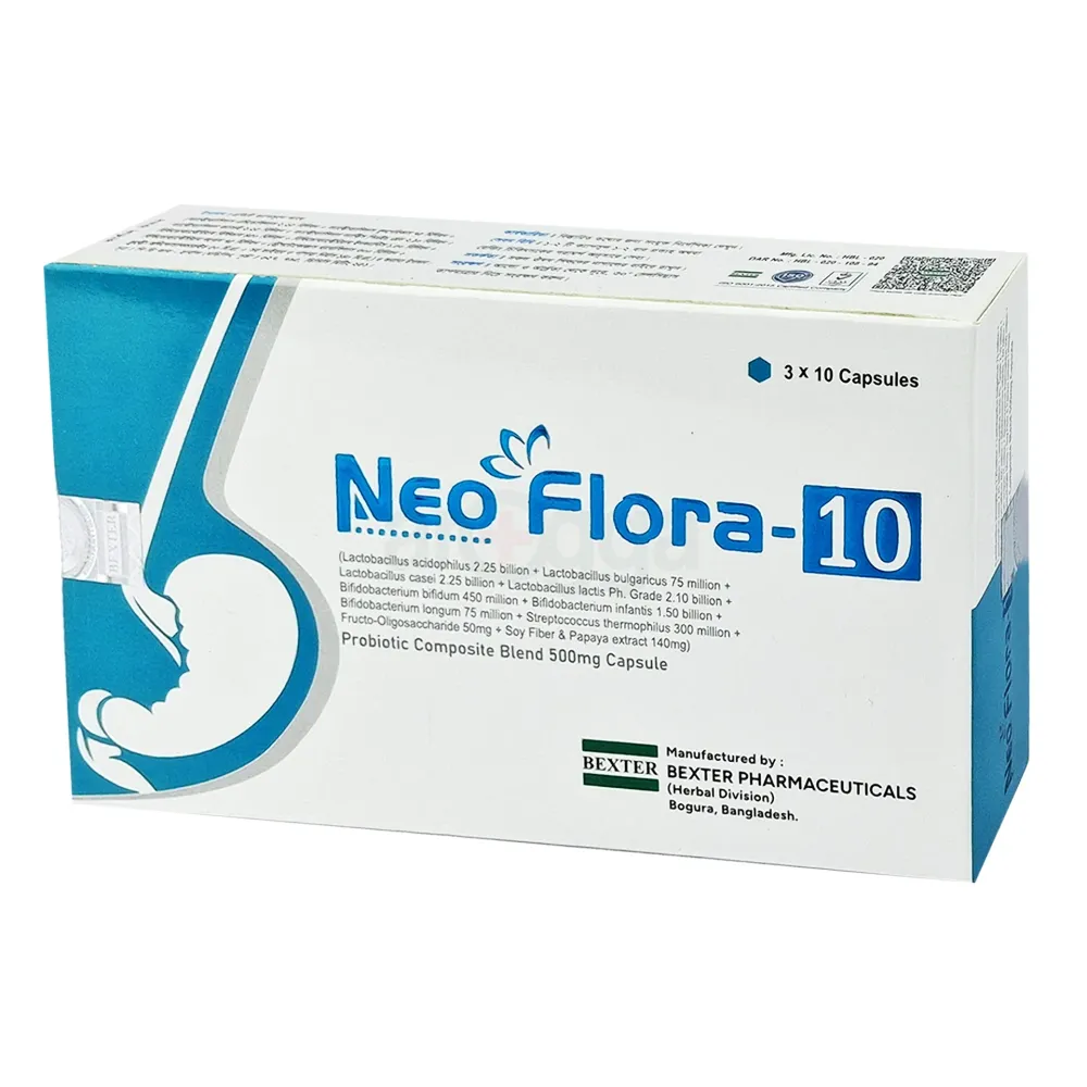 Neo Flora-10 price in Bangladesh | Arogga Online Pharmacy