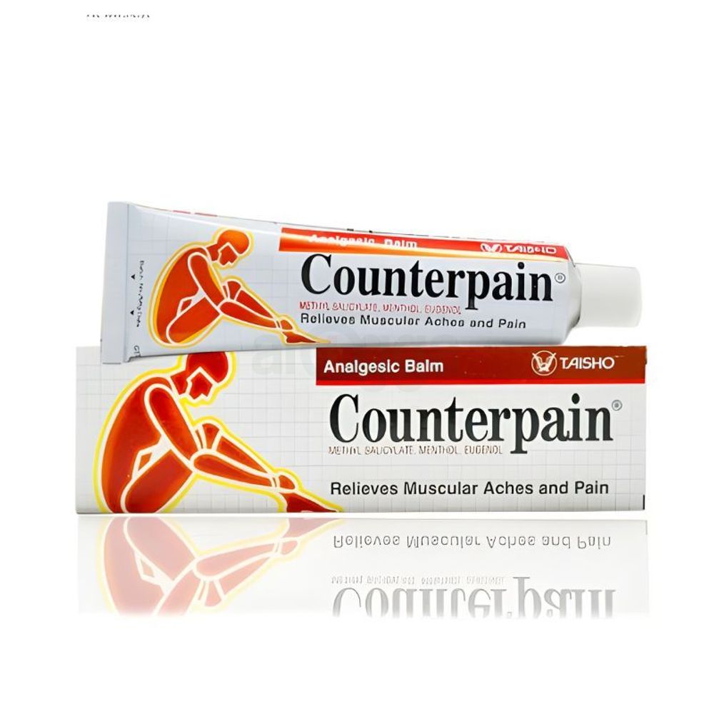 Taisho Counterpain Relieves Muscular Aches and Pain Analgesic Balm 120g  
