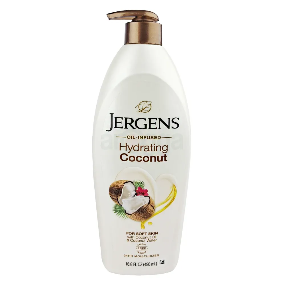 Jergens Oil-Infused Hydrating Coconut Moisturiser 496ml  