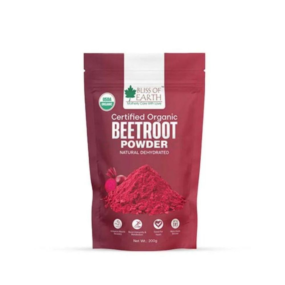 Bliss of Earth Organic Beetroot Powder 200g  