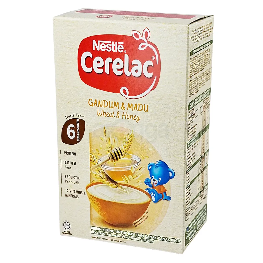 Nestlé Cerelac Gandum & Madu (Wheat & Honey) 225 gm  