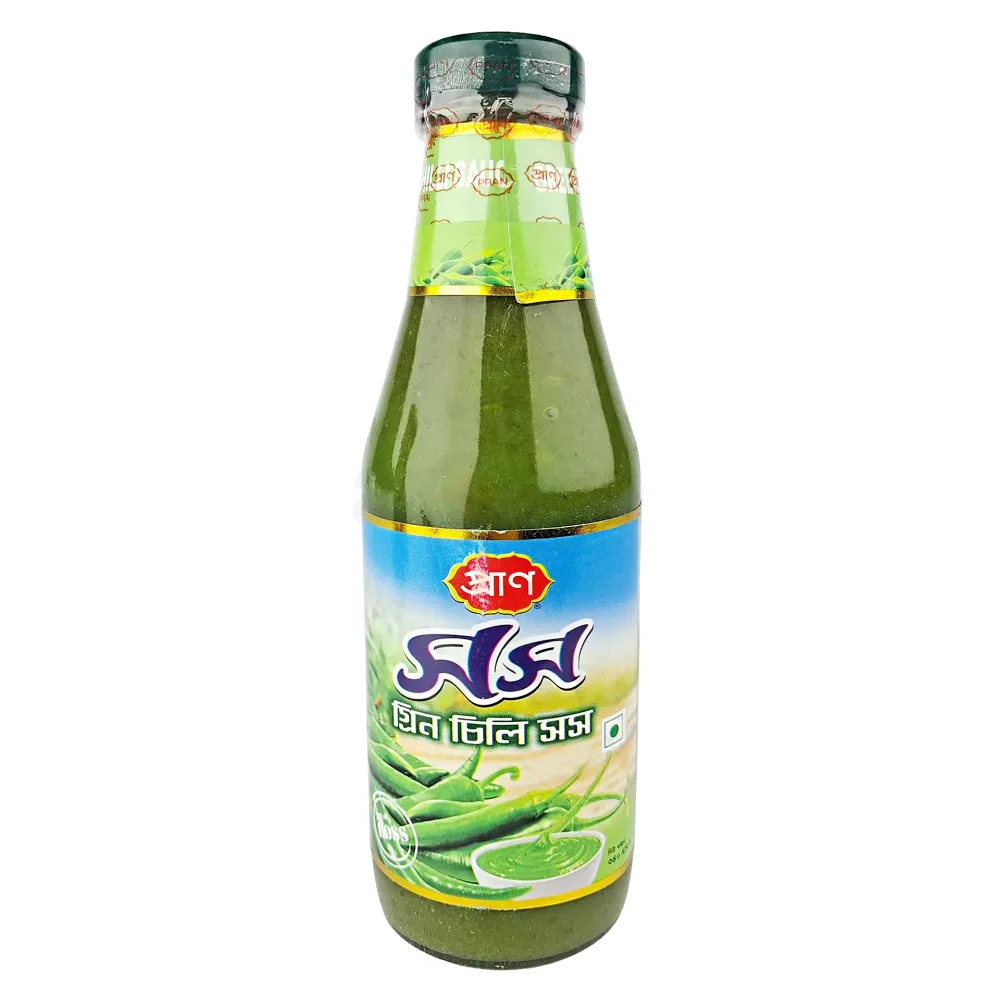 Pran Green Chilli Sauce 340gm  