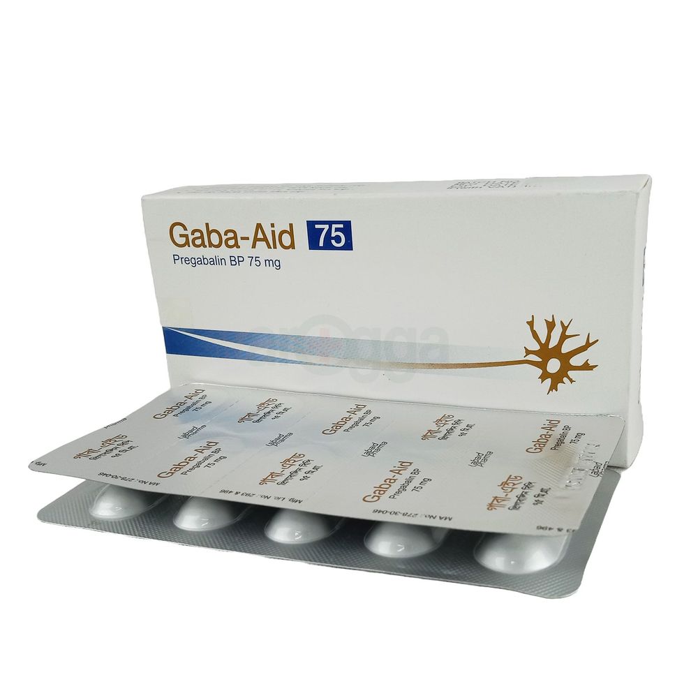 Gaba-Aid 75mg Capsule