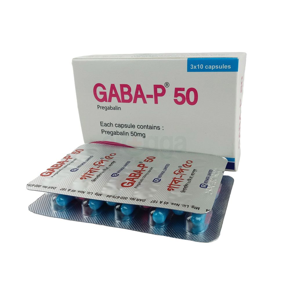 GABA-P 50mg Capsule