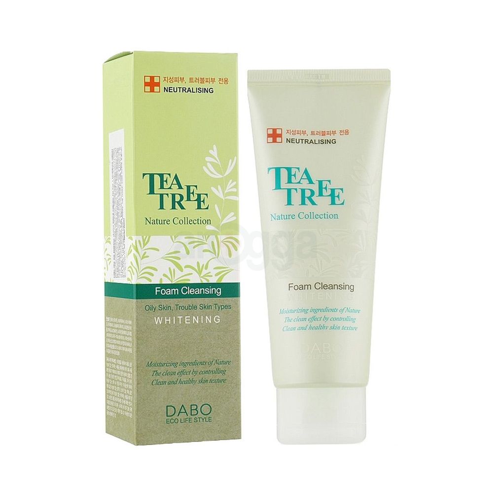 Dabo Tea Tree Nature Collection Foam Cleansing for Oily & Trouble Skin Types 150ml  