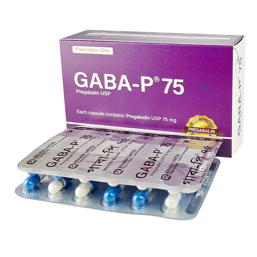 GABA-P 75mg Capsule