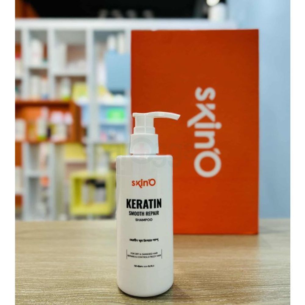SkinO Keratin Smooth Repair Shampoo 220ml  