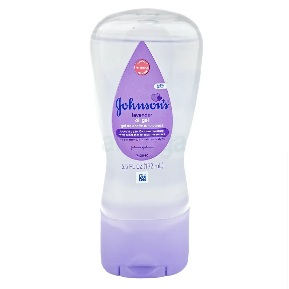 Johnson's Baby Oil Gel -Lavender - Baby Skin Moisturizer 192ml (Italy)   
