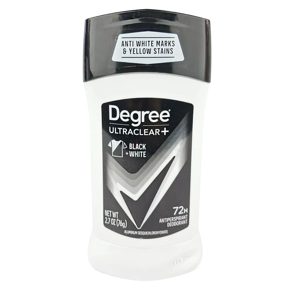 Degree UltraClear Black+White Antiperspirant Deodorant Stick 76gm  