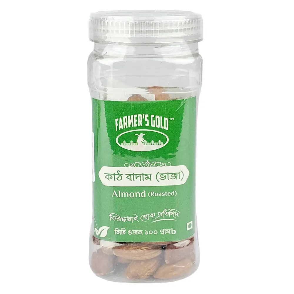 Farmer's Gold Almonds Roasted 100g  