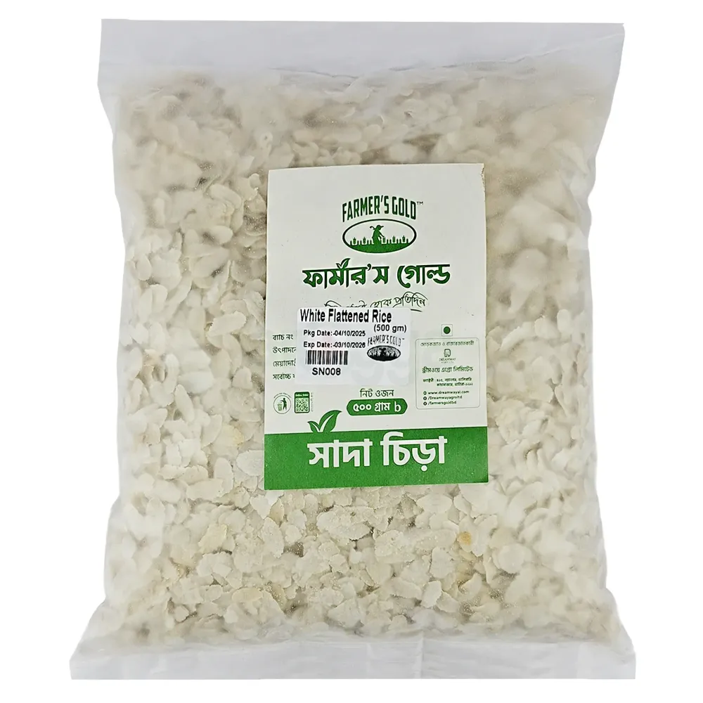 Farmer's Gold White Flattened Rice (Chira) 500g  