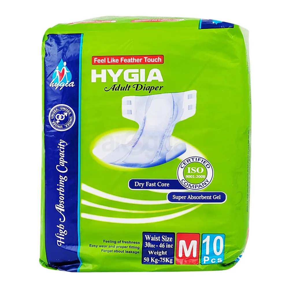 Hygia Adult Diaper Belt System M – 10 pcs (Waist 30–46 in, Weight 50–75 ...