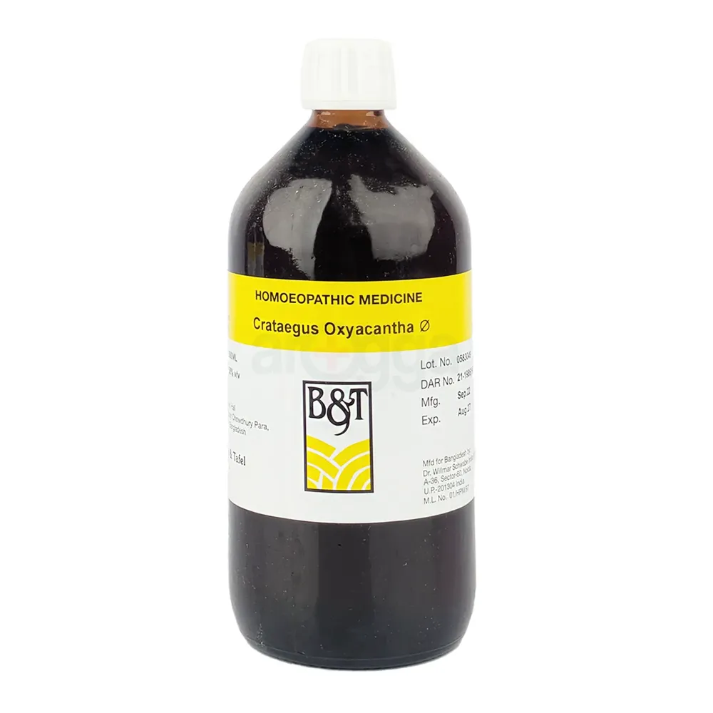 Crataegus Oxyacantha Q –500 ml Homeopathic Medicine (Boericke & Tafel)  