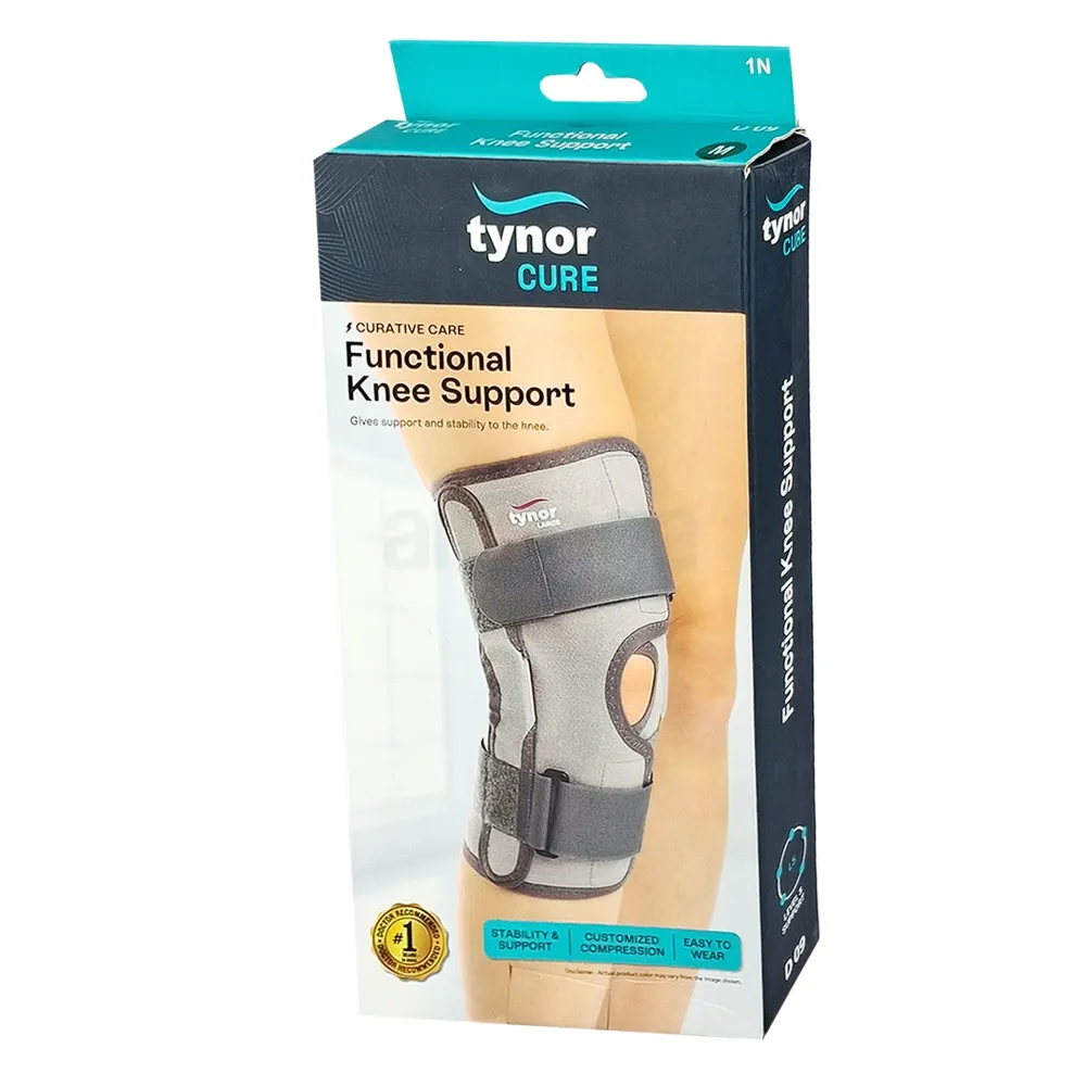 Tynor Cure Knee Support – Functional Brace for Ligament Injuries ...