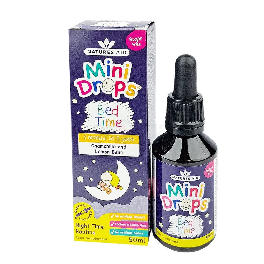 Natures Aid Mini Drops Bed Time 50ml  