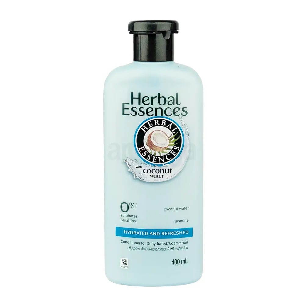 Herbal Essences Coconut Water & Jasmine Hydrated & Refreshed Conditioner 400ml(Made in Thailand)  
