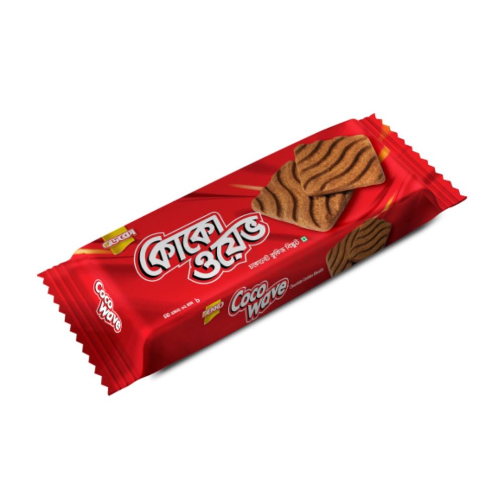 Dekko Coco Wave Chocolate Cookies Biscuit 62g price in Bangladesh | Arogga
