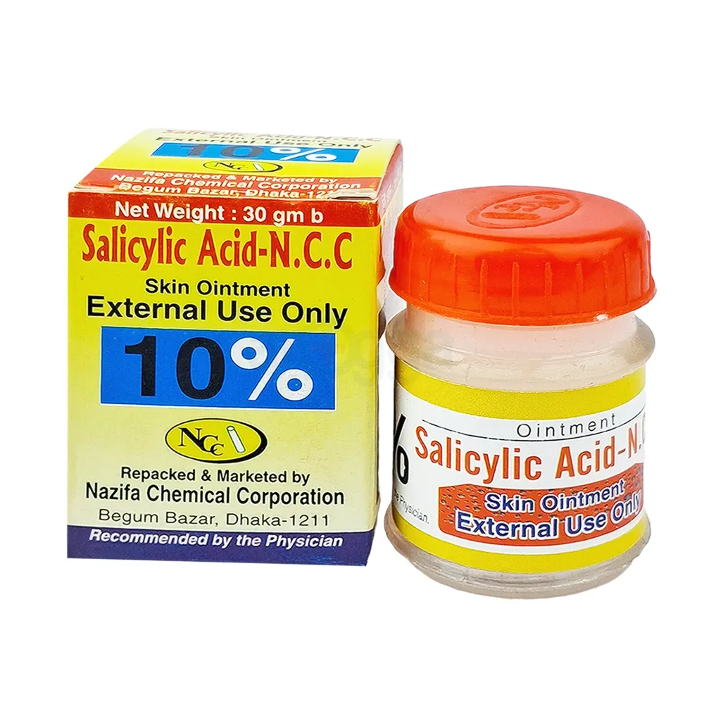 Salicylic Acid Ointment 10% – N.C.C 30gm  