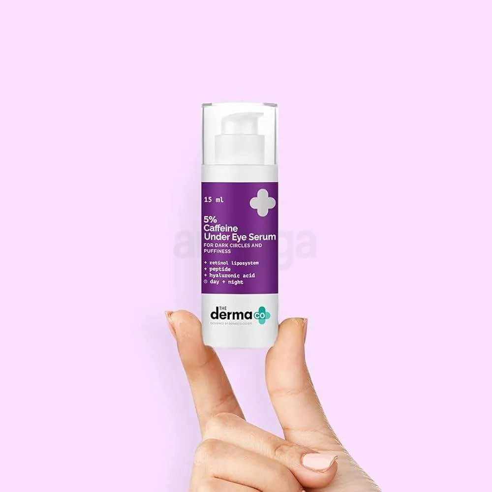 The Derma Co 5% Caffeine Under Eye Serum 15ml  