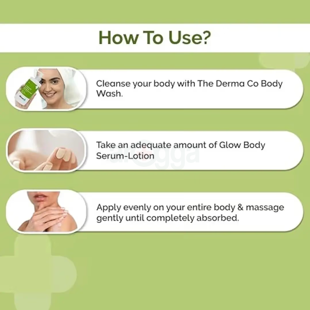 The Derma Co 1% Kojic Acid Daily Glow Body Serum Lotion  250ml  