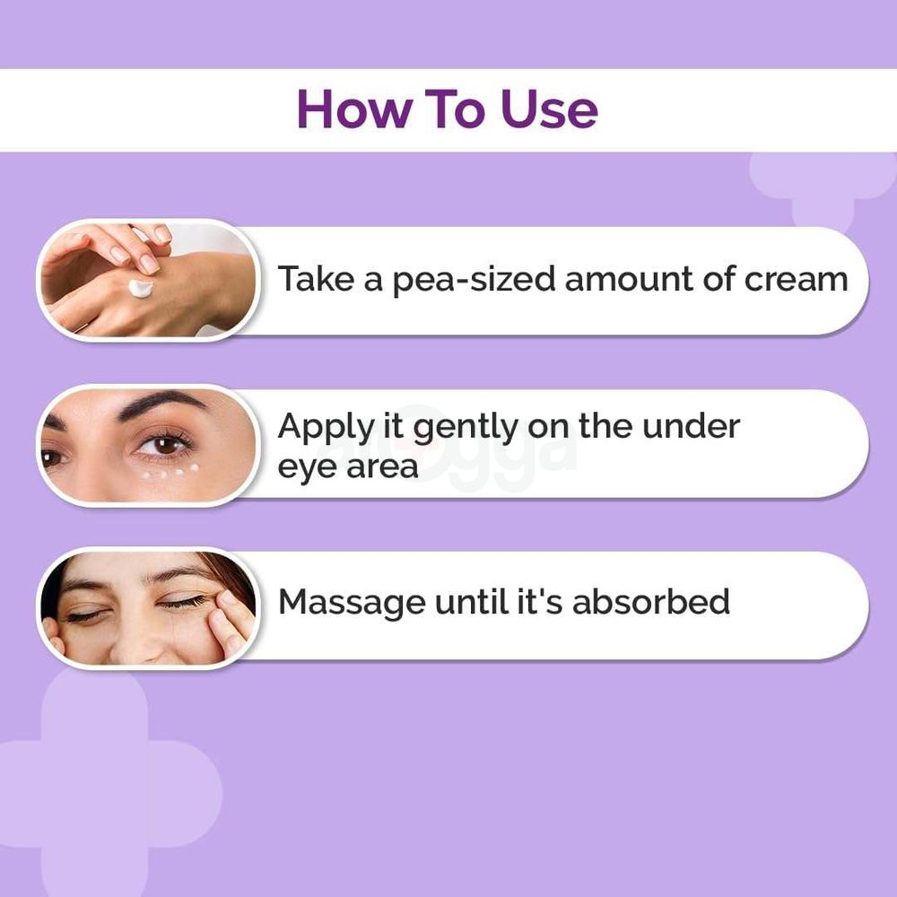 The Derma Co. Snail Peptide 96 Under Eye Repair Cream for Dark Circles & Pigmentation 15ml  