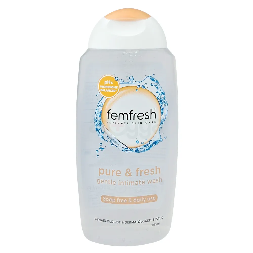 Femfresh Pure and Gentle Intimate Wash 250ml (Made in UK)  