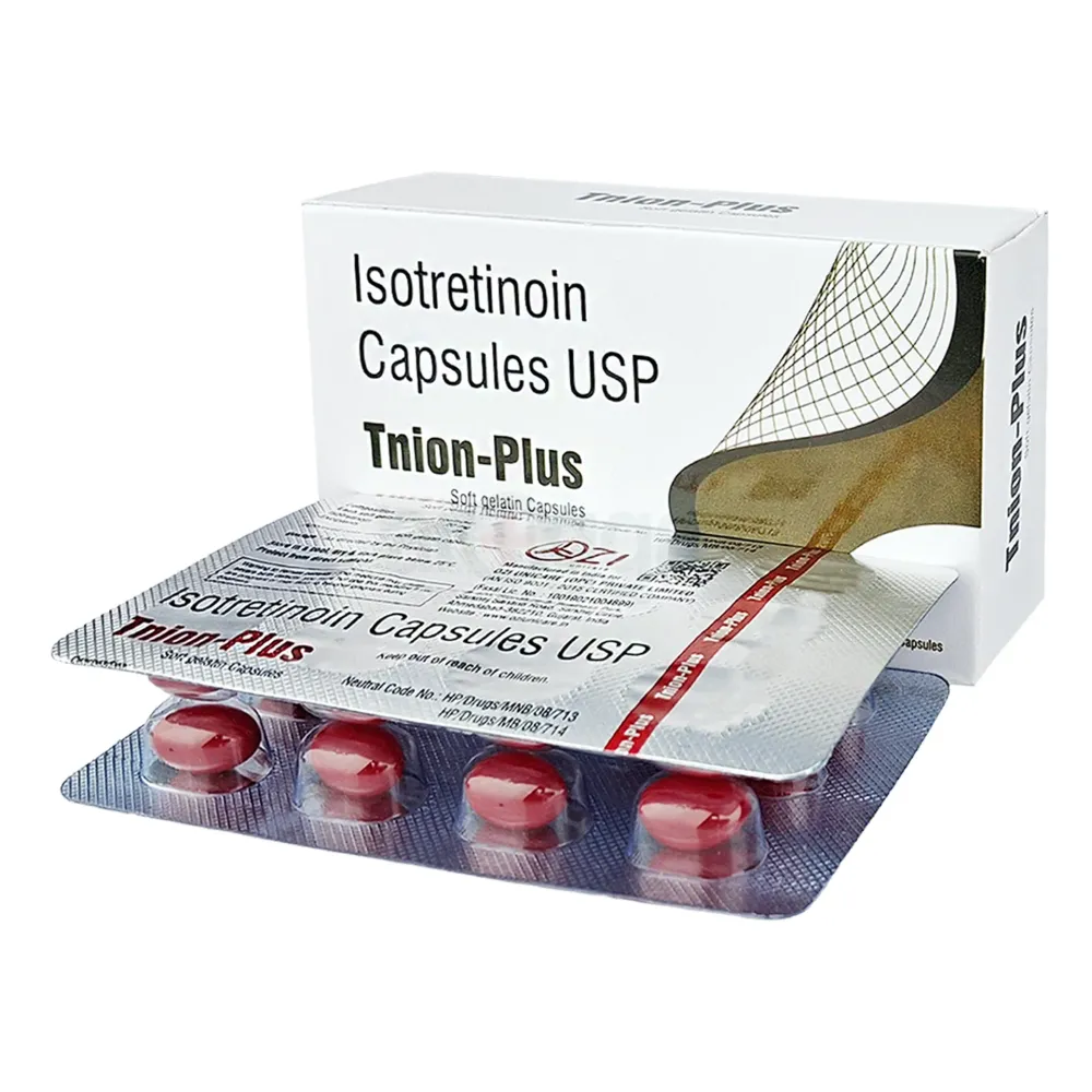 Tnion Plus 20mg – Isotretinoin Soft Gelatin Capsule 20mg capsule