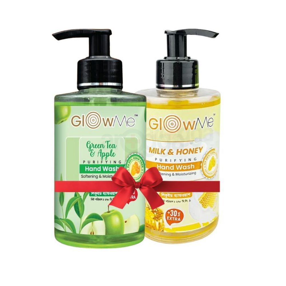 Buy Glow Me Hand wash milk & honey Get 1 Glow Me Hand Wash Green Tea ...