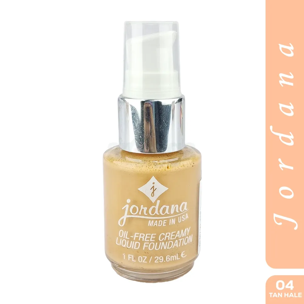 Jordana Flawless Finish Oil-Free Liquid Foundation – Shade 04  