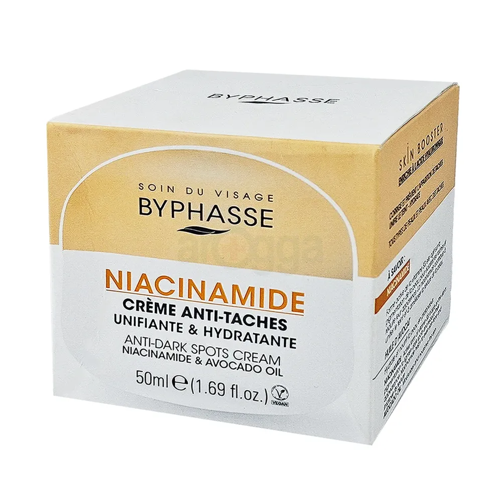 Byphasse Anti-Dark Spots Cream With Niacinamide & Avocado Oil 50ml   