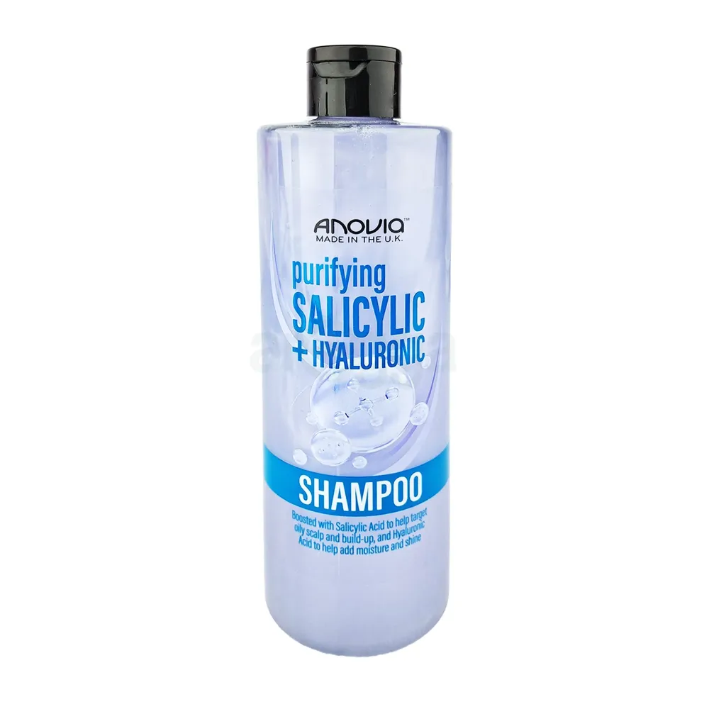 Anovia Purifying Salicylic + Hyaluronic Shampoo 415ml (Made in UK)  