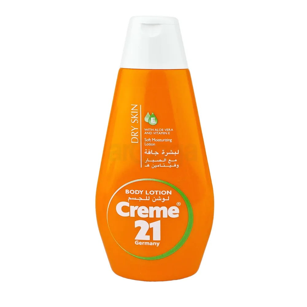 Creme21 Soft Moisturizing Body Lotion with Aloe Vera & Vitamin E for Dry Skin 400ml  