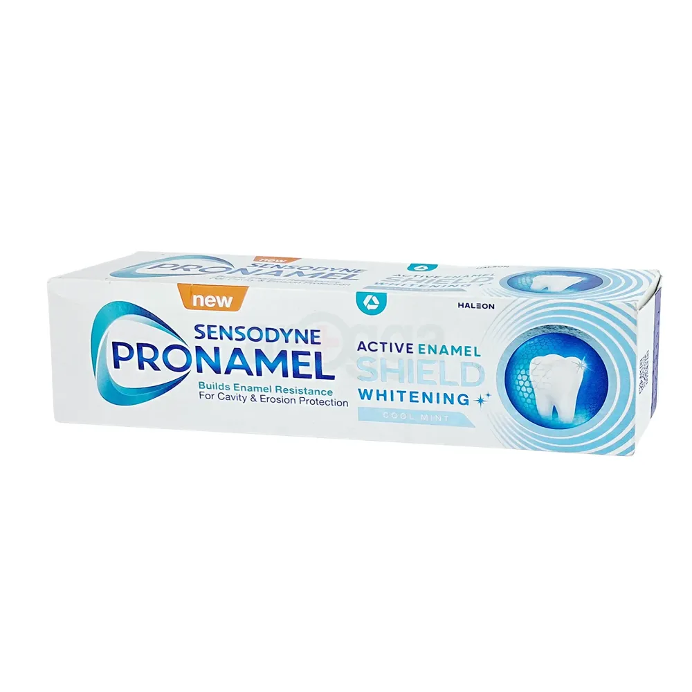 Sensodyne Pronamel Active Shield Whitening Toothpaste - Cool Mint 75ml  